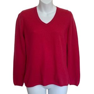 Cashmere By Charter Club 2-Ply Cashmere V-Neck Sweater Sz S